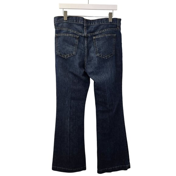 Gap Long and Lean Flare Stretch Jeans Size 10 - Picture 2 of 6